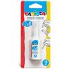 Carioca Corrector Liquido, correttore liquido con pennello e punta in metallo da 13 ml, 2 in 1, perfetto per cancellare, 1 pezzo da 10 ml, bianco