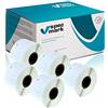 specmark 5 Rotoli di etichette compatibili con DYMO 11356 41mm x 89mm S0722560 300 Pezzo compatibile con tutte le stampanti di etichette Label-Writer 450 4XL Seiko-SLP
