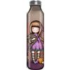 Gorjuss Santoro - Borraccia termica in metallo, 600 ml, per il rientro a scuola, per ragazze, bambini, lei (Be Kind To All Creatures) | Simpatico regalo per ragazze