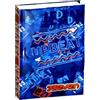 PRESTIGE & DELUXE Agenda compatibile con diario scuola Seven Upbeat Blu 2026-2027 F.to Standard 18x14 cm + portachiave fischietto e penna multicolore