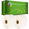 Printing Pleasure 2 x Zebra 50mm x 25mm Etichette termica diretta compatibile per Zebra Type Stampanti | 1000 etichette per rotolo