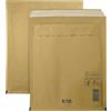 Netuno 50 Buste Spedizione Imbottite Marroni E/15 (240x275 mm) Con Bolle Aria, Carta Marrone per Imballaggio, Pluriball Grandi