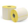 Virsus 7 Rotoli da 500 etichette termiche adesive, misura 100 x 100 foro 40 mm, etichette per stampanti, 3500 pezzi in totale