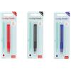 Legami - Set di 6 Refill per Penna Gel Lovely Friends Inchiostro Blu - Rosso - Nero