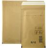 Netuno 50x busta spedizione imbottita marrone B/12 (140x 225 mm) buste per spedizioni con bolle d'aria busta per imballaggio pluriball busta bubble busta lettera con bolle busta imbotitta piccola