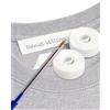 Haberdashery Online 2 Rotoli di nastro termoadesivo personalizzabile 3 m x 1 cm. Etichette per scuola, asilo e collegio. Resistente ai lavaggi. Include penna (Bianco)