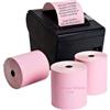 Discount Till Rolls 80 x 80 mm Rose Papier thermique Lot de 20 rouleaux de Papier
