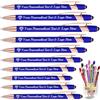 Ronbeaud Fino a 500 penne personalizzate con stilo, penna personalizzata con nome logo inciso, penne personalizzate Bulk per regalo di laurea aziendale - Inchiostro nero