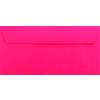 Briefumschläge24Plus 100 buste da lettera, formato DIN orizzontale, colore fucsia, 11 x 22 cm, con striscia adesiva di chiusura e grammatura di 120 g/m²