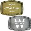 Aokizkdzsw Personalized Classic Western Belt Buckle for Men & Women | Custom Engraved Rodeo Belt Buckle for Cowboy & Cowgirl Vintage Gift (New-AO-Western Belt1)