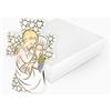 Albalù Bomboniera Comunione Bambina Icona Tao Bimba che Prega 8x6 cm in Resina Decorata da Appoggio - Segnaposto Prima Comunione Made in Italy