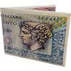 Generic Paper wallet 500 Lire - Portafoglio 500 Lire - Antistrappo - Leggerissimo - Water resitent - Slim - ilportafogliodicarta.it