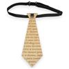 Il Cravattino.com ILCRAVATTINO.COM Cravatta Corta in Legno, Cravattino Modello LIBRO, per Eventi Eleganti, Stile Audace e Glamour, 13 inserti disponibili