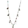 Moun Jewels Collana con smalto colori pastello e mini charm
