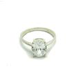 Empress Jewelry Anello da Donna in Argento 925 con 9x7mm Cubic Zirconia R001452