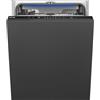 Smeg STL361DQ - Lavastoviglie da Incasso 14 Coperti, scomparsa totale, Classe energetica D