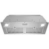 COSMO COS-30IRHP 30 Lumin Collection 380 CFM - Cappa aspirante a canalizzazione, comandi a pulsante, luci a LED, in acciaio inox
