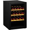 Générique Cantina per vino di servizio - 15 bottiglie - 72 L - Piastrelle in legno - Temperatura 6 a 14°C - Porta vetrata doppio vetro