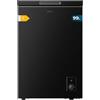 Cecotec Congelatore Orizzontale 99 L Bolero Coolmarket Chest 99 Black E. Finitura nera, alta 83,5 cm, convertibile in frigorifero e modalità Fast Freezing