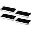keenberk Filtro al carbone di ricambio per cappe aspiranti, adatto per Siemens LZ45501, LZ45500, LI46630 & LI48932, set super risparmio con 4 pezzi