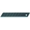 OLFA LBB-10B - Pack de 10 cuchillas troceables 18 mm negras