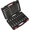 Sealey AK89000 30pc 3/8 Sq Drive Chiave Esagonale Set Punte