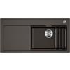 BLANCO ETAGON XL 6S-F | Lavello in granito in silgranito café | Tipo di montaggio: a filo | per sottolavelli larghi 60 cm | con guide ETAGON versatili | [98,8 x 49,8 x 20,2 cm)