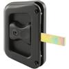 prime-line a 187 Sliding Screen Door latch and Pull con viti, nero, cappello sezione