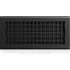 Decor Grates 10,2 cm da 25,4 cm Louvered Floor register, LTH410-BLK