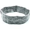 FONOLIFE Nastro elastico in cotone fissaggio impianto cocleare (L, grigio)