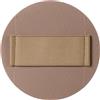 Generic Spugna esfoliante per il corpo in silicone, esfoliante rotondo per doccia, spugna per pulizia profonda, 13 x 0,2 cm, strumento per il bagno per viso, schiena e piedi da donna, grigio, caffè chiaro