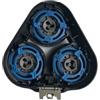 ZFHEGFVS Testina Di Ricambio Lavabile For Rasoio, Compatibile Con Philips, S5000 S5370 S5571 S5420 S5140 S5078 S5077 S5050 S5082 S5380 S5400(Black)