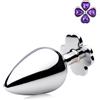 NURCIX Spina anale Nuovo plug anale di piccole dimensioni Leaf Clover Butt plug anale in metallo colore perline palla uova giocattolo del sesso