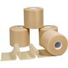 Nutoko 4 Rotoli Salvapelle Sportiva Fasciatura, Bendaggio Salva Pelle 7 cm x 27 m | Salva Pelle per Calcio e Sport, Nastro Protettivo Evita Lesioni e Residui Adesivi, per Caviglie, Polsi e Ginocchia