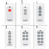 Einaus Trasmettitore per telecomando Einaus con 1/2/3/4/6/8 tasti, portata 20-200M, telecomando a mano (6 tasti)