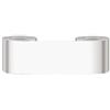 GouieRylin Greche Adesivo Per Pareti Bordo Decorazione Autoadesiva Rimovibile Per Cucina Bagno Piastrelle Adesivo Per Pareti Autoadesiva Bianco opaco 10cm X 500cm