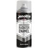 JENOLITE Directorust vernice spray per radiatori | NERO | Finitura lucida | Resistente a 130ºC | Durevole, antigraffio e resistente | Nessun primer necessario | 400 ml