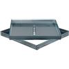 MAGGINI SIGILLO CHIUSINO PORTA PAVIMENTO H. CM 5 ACCIAIO INOX (cm 43x43)