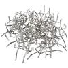 BESTonZON 50Pcs Ganci per Pannello Forato in Acciaio Al Carbonio Ganci per Organizer per Pannello Forato Ganci per Portaoggetti per Display da Officina Garage