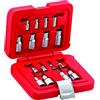 USAG 601 1/4-1/2 JTX16 U06010009 Assortimento in Cassetta Modulare con Bussole TORX® (16 pezzi)