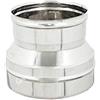 ZETA Riduzione inox 6 decimi AISI 304 da M 120 a F variabile (80mm)