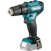 Makita HP333DZ HP333DZ-Taladro percutor 12v CXT, Nero, 3/8_pollice