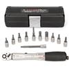 BIKE HAND Set di chiavi dinamometriche da 1/4 di pollice con funzione a scatto - 2-24 Nm - Attrezzi per la manutenzione di bici da corsa e mountain bike - include inserti a brugola e Torx, oltre a prolunghe da