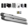 Dieffematic NICE TOONA4024KCE Kit Automazione Cancello Battente - Motori 24V per Ante 3m, Montaggio Esterno BlueBUS
