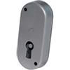 nextradeitalia 5PZ SERRATURA A STRINGA ACCIAIO NICHELATO MM 27X60 1 LEVA 2 GIRI