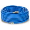 EBERTH Tubo per aria compressa 30m, tubo per compressore con diametro 6mm x 11mm (interno x esterno), attacco rapido 1/4 e pressione di esercizio di 20 bar, Accessori per pistola ad aria compressa