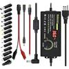 FPHADO Alimentatore Universale 3-36V 4A 144W 3V 5V 6V 9V 12V 15V 18V 20V 24V 30V 36V Spina AC/DC A Commutazione Variabile Regolabile