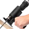 Uadme Attacco per Alternativa, Kit di Attacco per Seghetto Alternativo per Trapano Avvitatore a Batteria, con 3 Lame per Sega Alternativa Termoretraibili Diverse