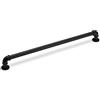 SOTECH 5 x Maniglie per Mobili TUBEOS Distanza Fori 320 mm nero Maniglie per Armadio Maniglia per Porta Maniglie per Cassetti JUNKER Design