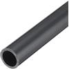 QUARKZMAN 3/4 Pollice Tubo Rigido, Tubo Rigido PVC Rotondo 15,4mm ID 20mm OD 500mm Grigio Scuro ad Alto Impatto per Tubo Acqua Artigianato Decorazione Guaina Cavi